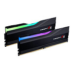 Mémoire G.Skill Trident Z5 RGB Black - 2 x 16 Go (32 Go) - DDR5 6000 MHz - CL28 - Autre vue Mémoire G.Skill Trident Z5 RGB Black - 2 x 16 Go (32 Go) - DDR5 6000 MHz - CL28 - Autre vue