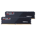 Mémoire G.Skill Ripjaws S5 Black - 2 x 16 Go (32 Go) - DDR5 6000 MHz - CL28 - Autre vue Mémoire G.Skill Ripjaws S5 Black - 2 x 16 Go (32 Go) - DDR5 6000 MHz - CL28 - Autre vue