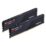 Mémoire G.Skill Ripjaws S5 Black - 2 x 16 Go (32 Go) - DDR5 6000 MHz - CL28 - Autre vue Mémoire G.Skill Ripjaws S5 Black - 2 x 16 Go (32 Go) - DDR5 6000 MHz - CL28 - Autre vue