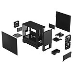 Boîtier PC Fractal Design Pop Mini Silent Solid - Noir - Autre vue