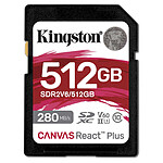 Carte SD Kingston SD Canvas React Plus V60 SDR2V6 - 512GB - Autre vue
