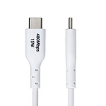 Câble USB StarTech.com Câble USB-A vers USB-C 2.0 - 2 m - Blanc - Autre vue