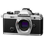 Appareil photo hybride OM System OM-3 Argent (Boitier nu) - Autre vue