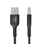 Câble USB StarTech.com Câble USB-A vers USB-C 2.0 - 1 m - Noir - Autre vue