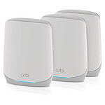 Routeur et modem Netgear Orbi WiFi 6 AX5400 Serie 760 + 2 Satellites - Autre vue Routeur et modem Netgear Orbi WiFi 6 AX5400 Serie 760 + 2 Satellites - Autre vue