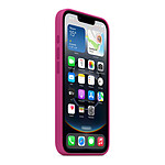 Coque et housse Apple Coque en silicone Fuchsia - iPhone 16e - Autre vue