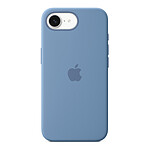 Coque et housse Apple Coque en silicone Bleu d'hiver - iPhone 16e - Autre vue