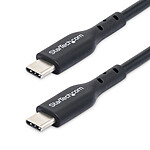 Câble USB StarTech.com Câble USB-C vers USB-C 2.0 - 60W 3A PD - 1 m - Noir - Autre vue