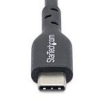 Câble USB StarTech.com Câble USB-C vers USB-C 2.0 - 60W 3A PD - 1 m - Noir - Autre vue