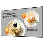 Écran dynamique Samsung 32" LED QM32C - Ecran dynamique Full HD   - Autre vue