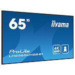 Écran dynamique iiyama 64.5" LED - ProLite LH6565UHSB-B1 - Ecran dynamique 4K UHD   - Autre vue