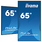 Écran dynamique iiyama 64.5" LED - ProLite LH6565UHSB-B1 - Ecran dynamique 4K UHD   - Autre vue