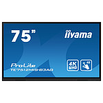 iiyama 75" LED - ProLite TE7512MIS-B3AG - Ecran tactile et interactif 4K UHD
