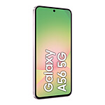 Smartphone Samsung Galaxy A56 5G (Rose) - 128 Go - 8 Go - Autre vue