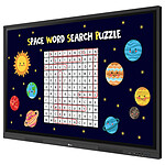 Écran dynamique LG CreateBoard 75TR3DK - Ecran tactile et interactif 4K UHD  - Autre vue