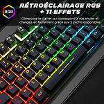 Clavier PC The G-Lab Keyz Caesium TKL - Gris/Noir - Autre vue