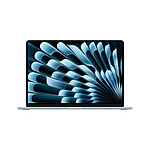 MacBook Apple MacBook Air M4 15 pouces (2025) Bleu ciel 32 Go/1 To (MC7A4FN/A-32GB-1TB-70W) - Autre vue MacBook Apple MacBook Air M4 15 pouces (2025) Bleu ciel 32 Go/1 To (MC7A4FN/A-32GB-1TB-70W) - Autre vue