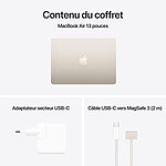 MacBook Apple MacBook Air M4 13" (2025) Lumière stellaire 32Go/1To (MC6A4FN/A-32GB-1TB-35W) - Autre vue