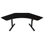 Bureau gamer Arozzi Arena Angelo - Noir Intégral - Autre vue