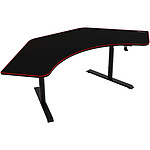 Bureau gamer Arozzi Arena Angelo - Noir / Rouge - Autre vue