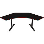 Bureau gamer Arozzi Arena Angelo - Noir / Rouge - Autre vue