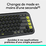 Clavier PC Logitech POP Icon Keys - Graphite - Autre vue