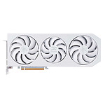 Carte graphique PowerColor Hellhound Spectral White AMD Radeon RX 9070 XT 16GB GDDR6 - Autre vue Carte graphique PowerColor Hellhound Spectral White AMD Radeon RX 9070 XT 16GB GDDR6 - Autre vue