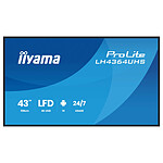 Écran dynamique iiyama 42.5" LED - ProLite LH4364UHS-B1AG - Ecran dynamique 4K UHD    - Autre vue