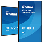 Écran dynamique iiyama 50" LED - ProLite LH5064UHS-B1AG - Ecran dynamique 4K UHD  - Autre vue
