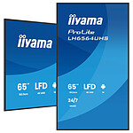 Écran dynamique iiyama 65" LED - ProLite LH6564UHS-B1AG - Ecran dynamique 4K UHD - Autre vue