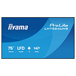 Écran dynamique iiyama 75" LED - ProLite LH7564UHS-B1AG - Ecran dynamique 4K UHD  - Autre vue