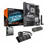 AMD Ryzen 7 9800X3D + Gigabyte B850 + 32 Go + AiO 360