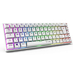Clavier PC The G-Lab Keyz Titanium Wireless - Blanc - Autre vue