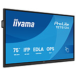 Écran dynamique iiyama 75" LED - ProLite TE7513A-B1AG - Ecran dynamique tactile 4K UHD - Autre vue