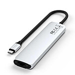 Station d'accueil PC portable SATECHI Multiports USB-C Slim 7-en-1 - Argent - Autre vue
