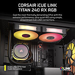 Watercooling AIO Corsair iCUE Link Titan 240 RX RGB - Noir - Autre vue
