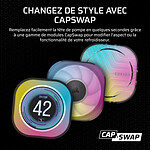 Watercooling AIO Corsair iCUE Link Titan 240 RX RGB - Blanc - Autre vue