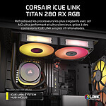 Watercooling AIO Corsair iCUE Link Titan 280 RX RGB - Noir - Autre vue