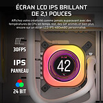 Watercooling AIO Corsair iCUE Link Titan 360 RX LCD - Blanc - Autre vue