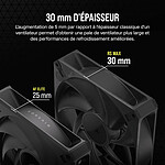 Ventilateur Boîtier Corsair RS140 MAX - Noir - Autre vue