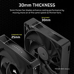 Ventilateur Boîtier Corsair iCUE LINK RX140 MAX Dual Pack - Noir + iCUE LINK System Hub - Autre vue