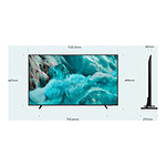TV Samsung TQ50Q7F4 - TV QLED 4K UHD HDR - 125 cm - Autre vue