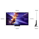TV Samsung TQ83S90F - TV OLED 4K UHD HDR - 210 cm - Autre vue