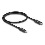 Câble USB DeLock Câble USB 4 USB-C vers USB-C 80 Gbps avec Power Delivery 240 W - M/M - 0.5 m - Autre vue