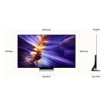 TV Samsung TQ48S90F - TV OLED 4K UHD HDR - 120 cm - Autre vue