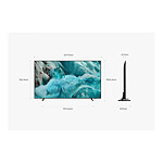 TV Samsung TQ75Q7F4 - TV QLED 4K UHD HDR - 189 cm - Autre vue