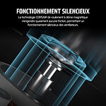 Ventilateur Boîtier Corsair iCUE LINK LX120 RGB Triple Pack - Noir + iCUE LINK System Hub - Autre vue