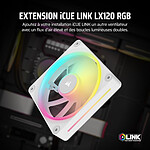 Ventilateur Boîtier Corsair iCUE LINK LX120 RGB - Blanc - Autre vue