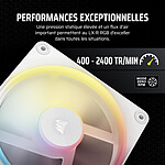 Ventilateur Boîtier Corsair iCUE LINK LX120-R RGB - Blanc - Autre vue