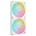 Ventilateur Boîtier Corsair iCUE LINK LX140 RGB Dual Pack - Blanc + iCUE LINK System Hub - Autre vue
